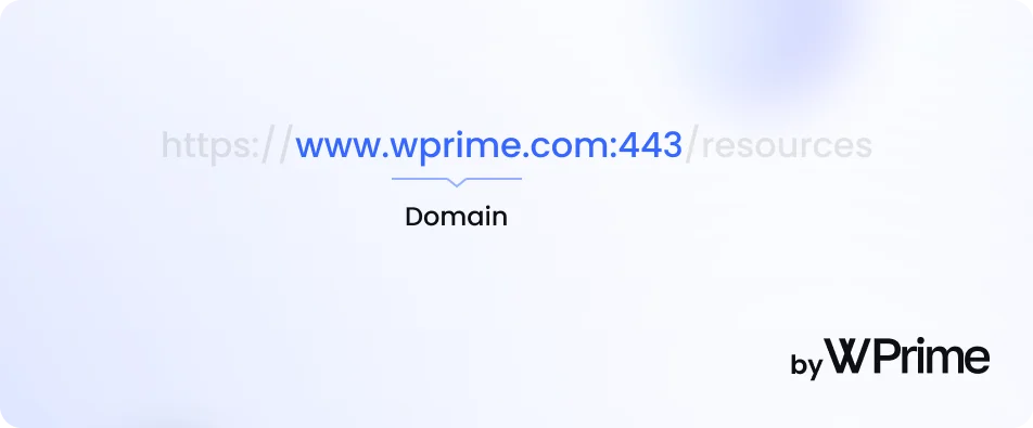 Example of where “domain” is located in a URL