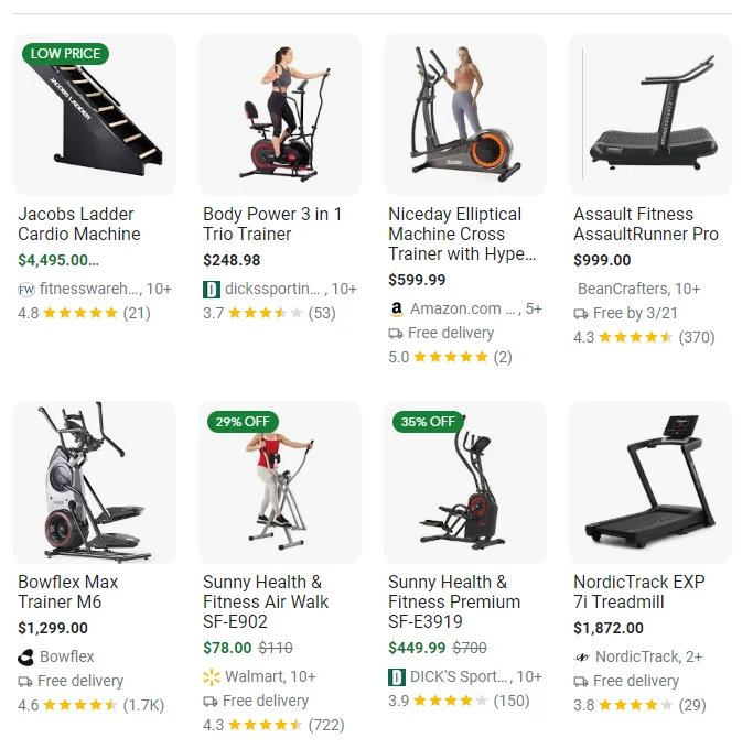 Search results for exercise equipment