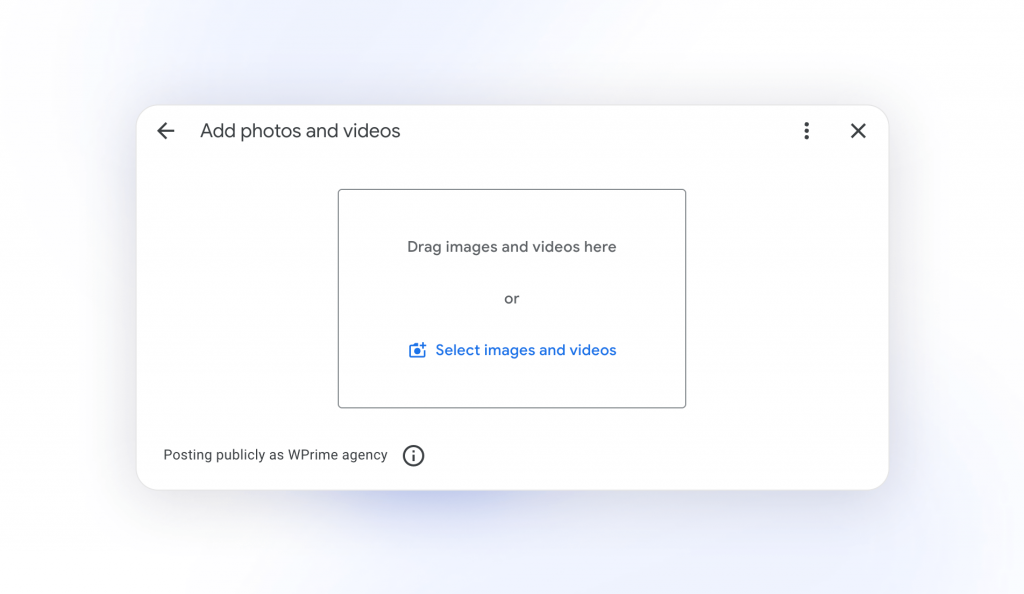How to add business photos in GBP