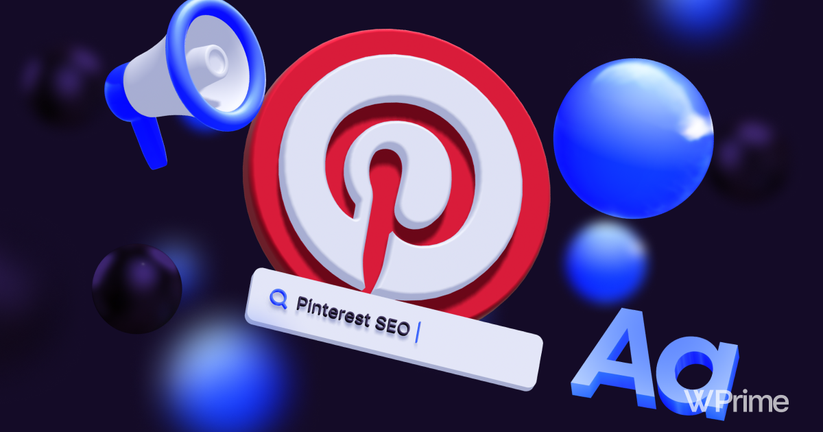 Pinterest SEO: cover for article by WPrime