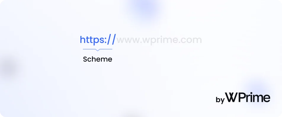 Example of where “scheme” is located in a URL