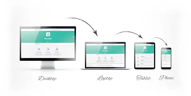 How a website is adapted for all sorts of devices